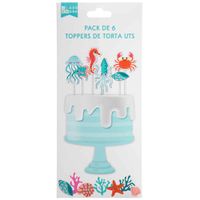Pack 6 Toppers de Torta CLASS & WORK UTS