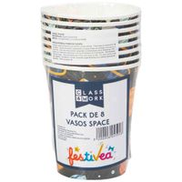 Pack 8 Vasos CLASS & WORK Space