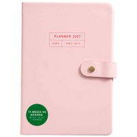 Diario con Broche CLASS & WORK Color Rosado