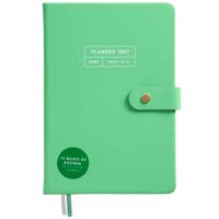 Diario con Broche CLASS & WORK Color Verde