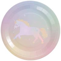 Pack Platos CLASS & WORK Unicorn 6un