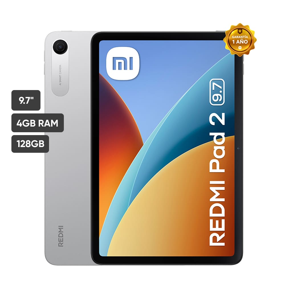 Tablet XIAOMI Redmi Pad 2 9.7'' 4GB 128GB Plata