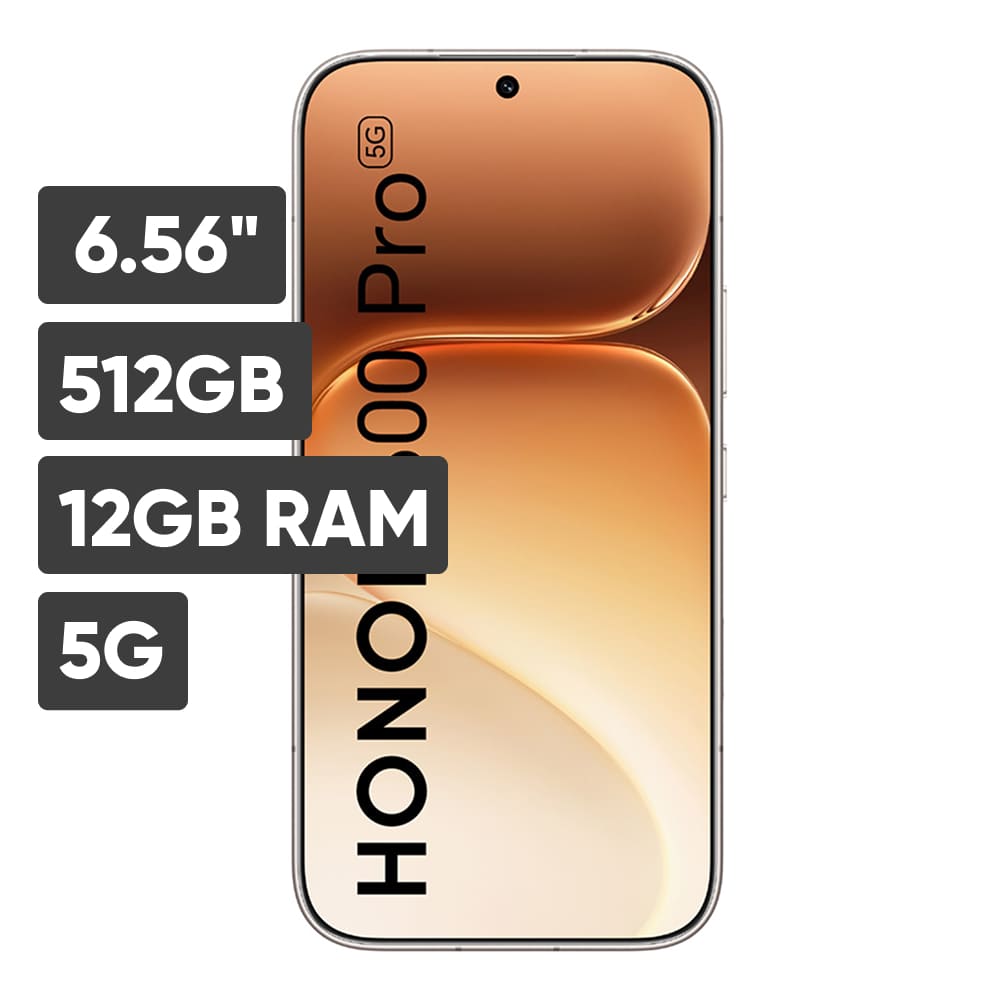 Smartphone HONOR 600 Pro 6.56"" 12GB 512GB 200MP + 50MP + 12MP Golden