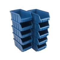 Caja Organizadora Apilable Pack x4 CP03-5 Extra Grande Industrial