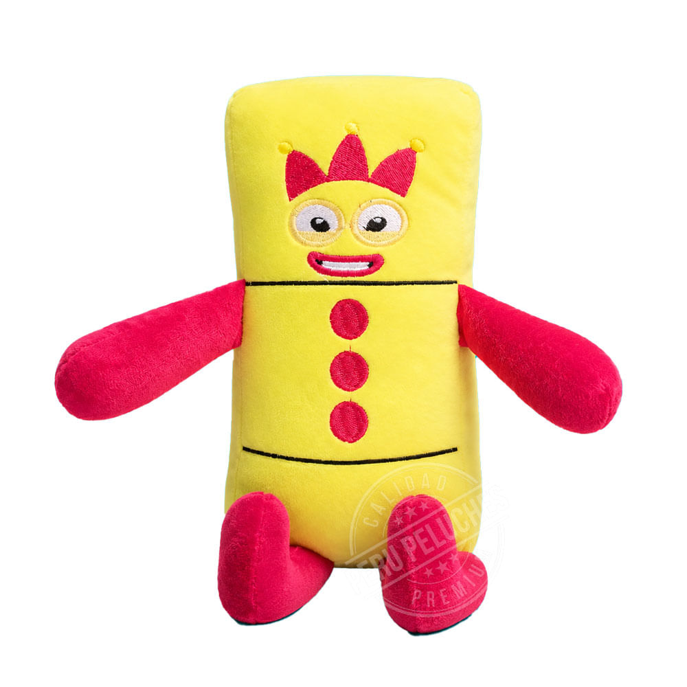 Peru Peluche Number Blocks Tres 3