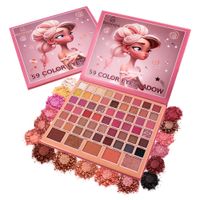 PALETA DE SOMBRA SWEET GLAM ROSE 59 COLORS