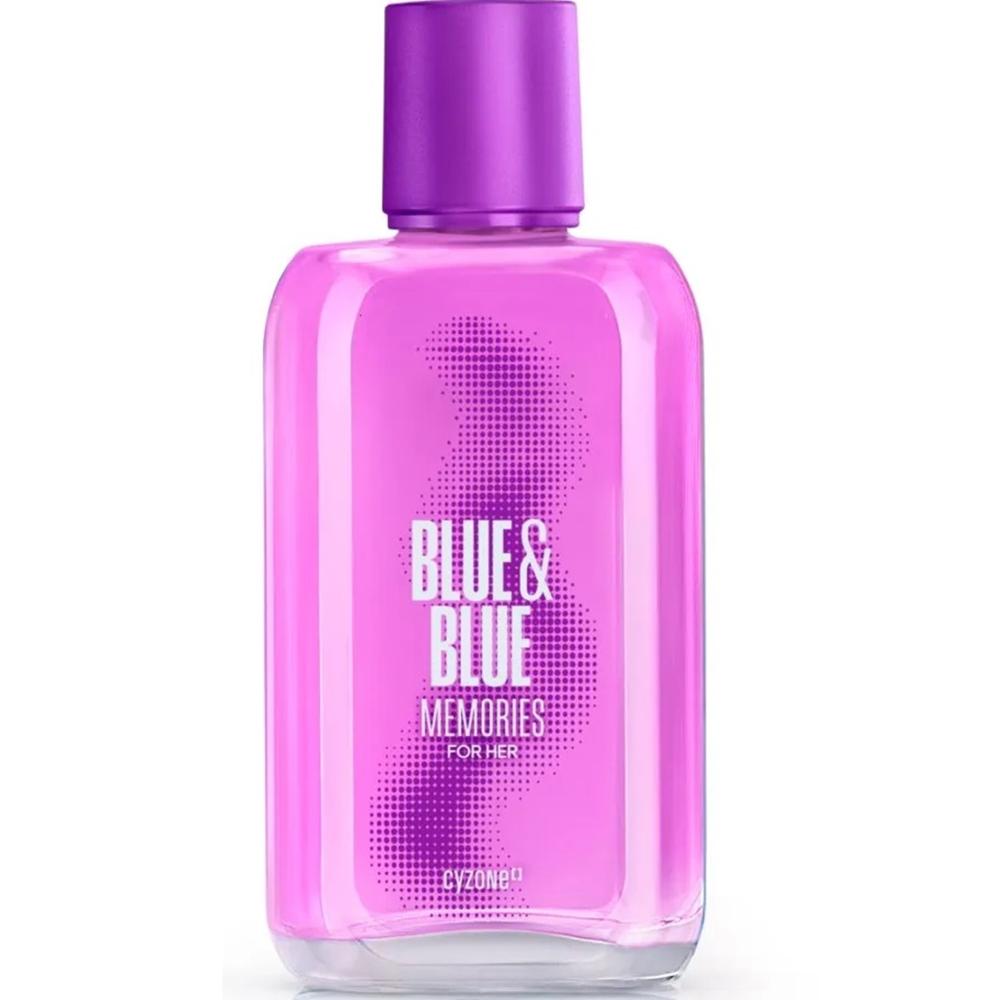 Colonia Blue Blue MEMORIES For Her aroma floral 90ml de Cyzone
