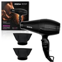 Secador De Cabello Rozia HC8308 8000W Profesional Con 3 Temperaturas Y Boquilla Concentradora