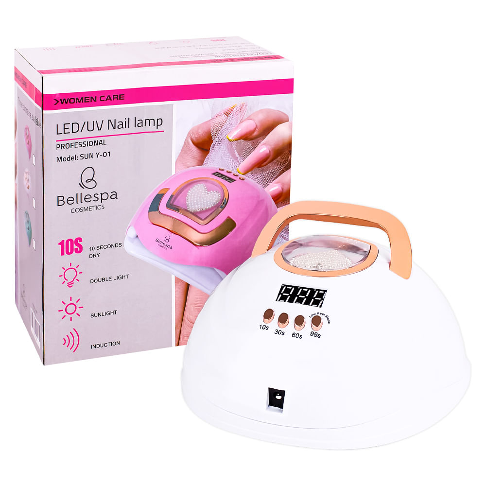 LÁMPARA LED UV PARA SECADO DE UÑAS PROFESIONAL WHITE