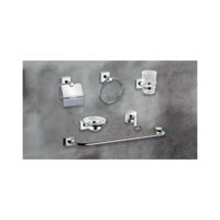 KIT DE BAÑO 6 PIEZAS,ACERO304, CUADRADO MOD 61300