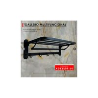 TOALLERO MULTIFUNCIONAL NEGRO ADB6609-01