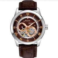 RELOJ BULOVA SUTTON AUTOMATICO CORREA DE CUERO MARRON