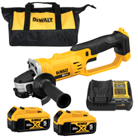Amoladora Angular 4 1/2"" 20V Max Incl 2 Bateria 5Ah + Carg DCG412M2-B2