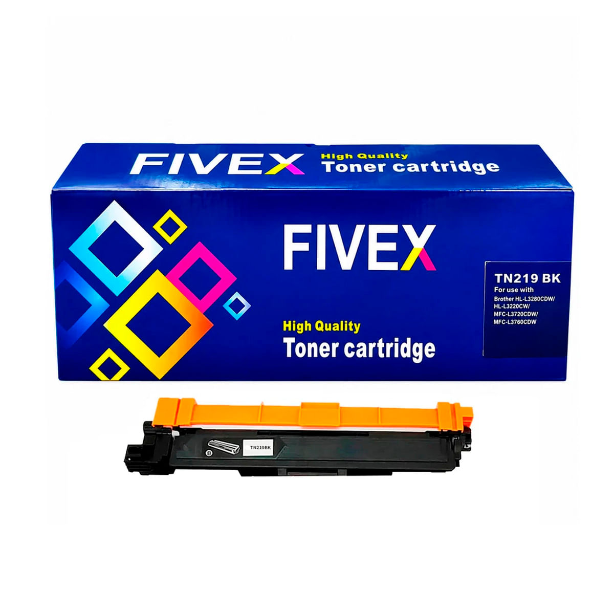Toner Compatible TN-219 Brother Negro L3280CDW DCP-L3560CDW MFC-L3760CDW