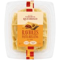 Ravioles de Carne ANTIGUA TABERNA QUEIROLO Caja 500g