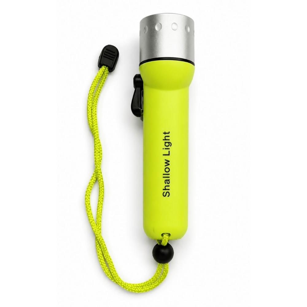 Linterna de Buceo de Mano LED Amarilla
