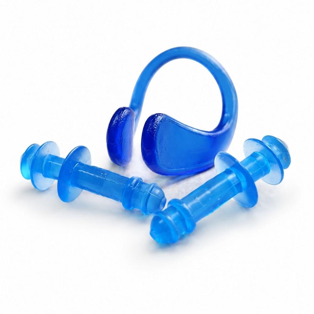 Set de Tapones de Oído y Clip Nasal para Natación