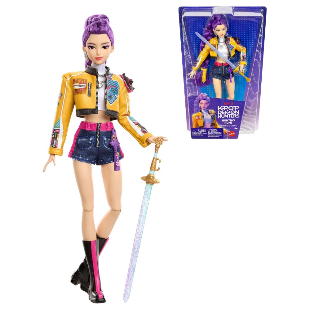 Muñeca Rumi Huntrix Guerreras Kpop Demon Hunters Mattel 78587196988457