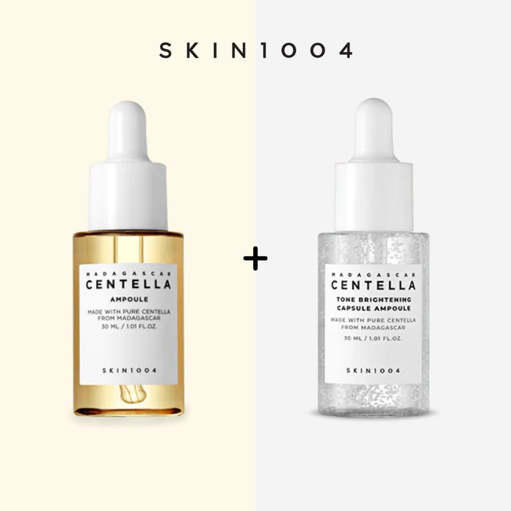 Pack Dúo Madagascar Centella Ampoule Tone Brightening Capsule Ampoule 30ML