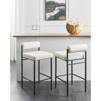Banco de Bar Gaia Ventitas Home Blanco