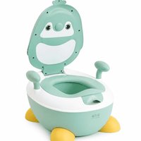 Bacín para Bebé  Potty Penguin Verde