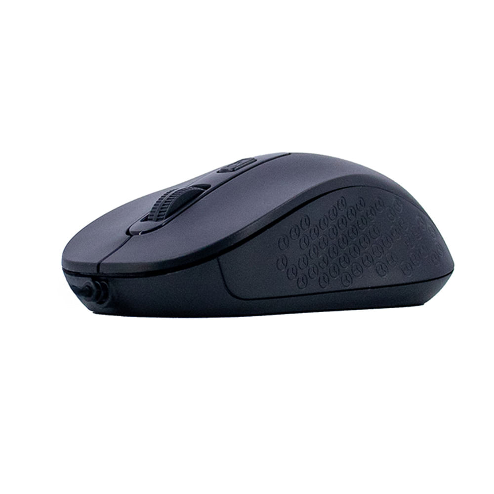 Mouse optico TEROS TE-1229S USB 4 botones negro
