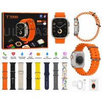 Smartwatch T3000 Ultra 3 Set 7 Colores De Correas