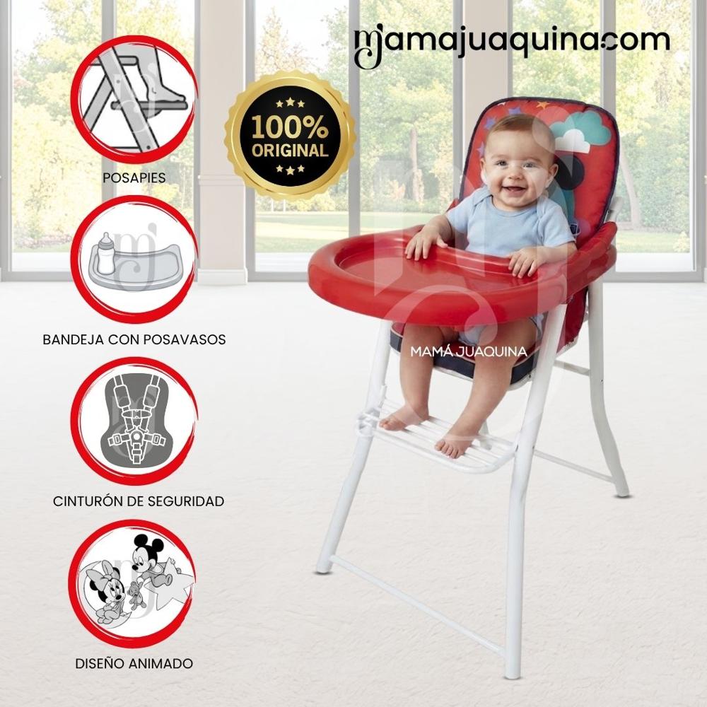Silla de Comer Plegable MOUSKA con DIseño Ratón Red