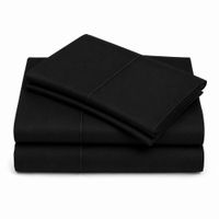 Juego De Sábanas 150 Hilos Algodón Confort - Black Sheet M2 Arlin 1.5 Plazas