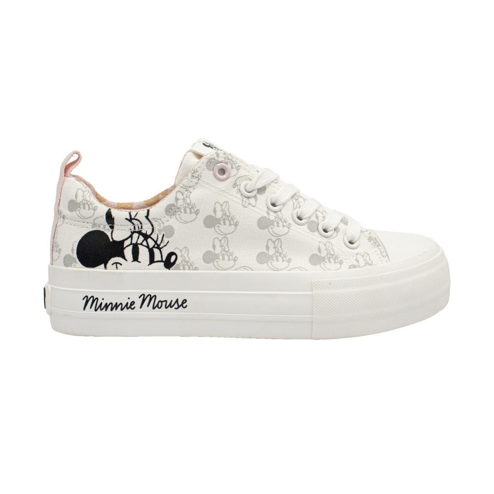 Zapatillas Mujer Urbanas Minnie Mouse Blanco 38