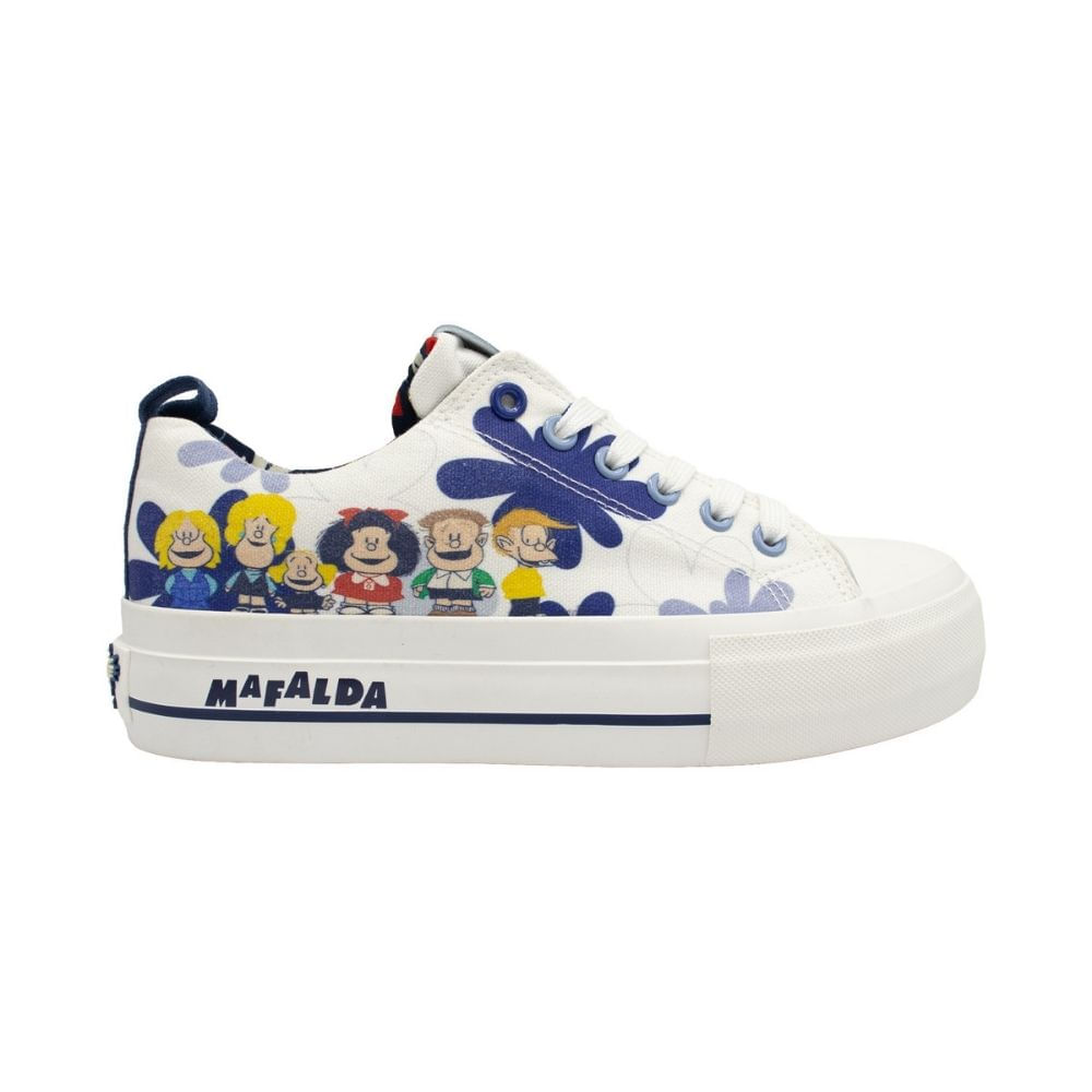 Zapatillas Mujer Urbanas Mafalda Blanco 36
