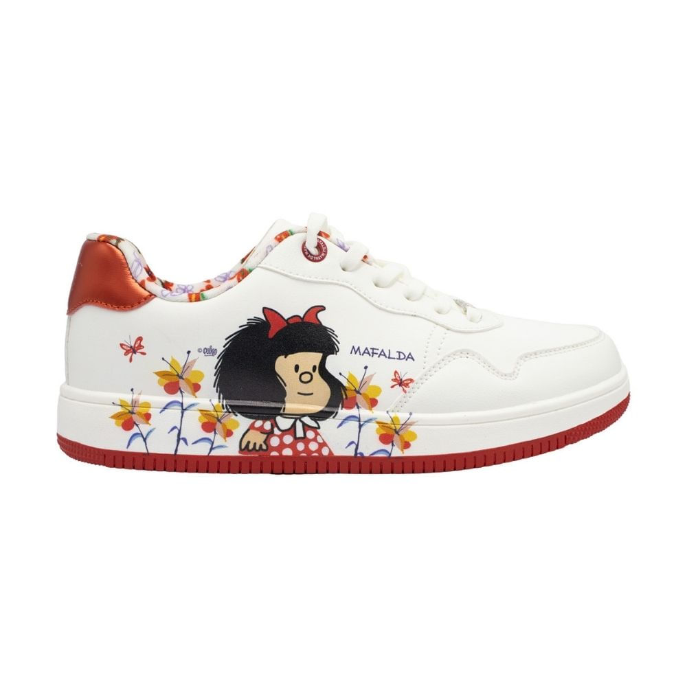 Zapatilla Mujer Casual Mafalda Blanco 36