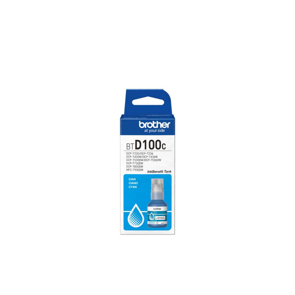 TINTA BROTHER BTD100C CYAN