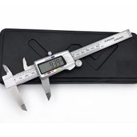 Calibrador Vernier Digital  Acero Inoxidable 150 mm con4 Baterías de Regalo