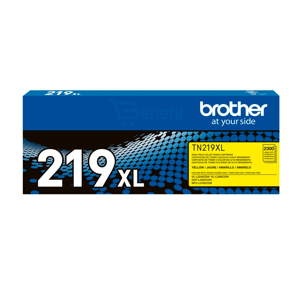 Toner Brother TN219XLY  Yellow HL L3280CDW  DCP L3560CDW Original