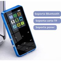 REPRODUCTOR MP3 BLUETOOTH 64 GB ZY001 LCD AZUL