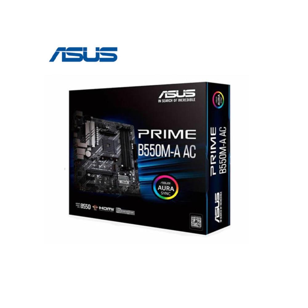 MOTHERBOARD ASUS PRIME B550M-A AC WI-FI AMD AM4
