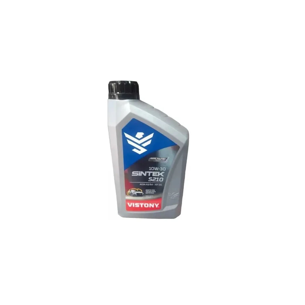 ACEITE VISTONY SINTEK S210 10W-30 - 1 cuarto (946 ml)