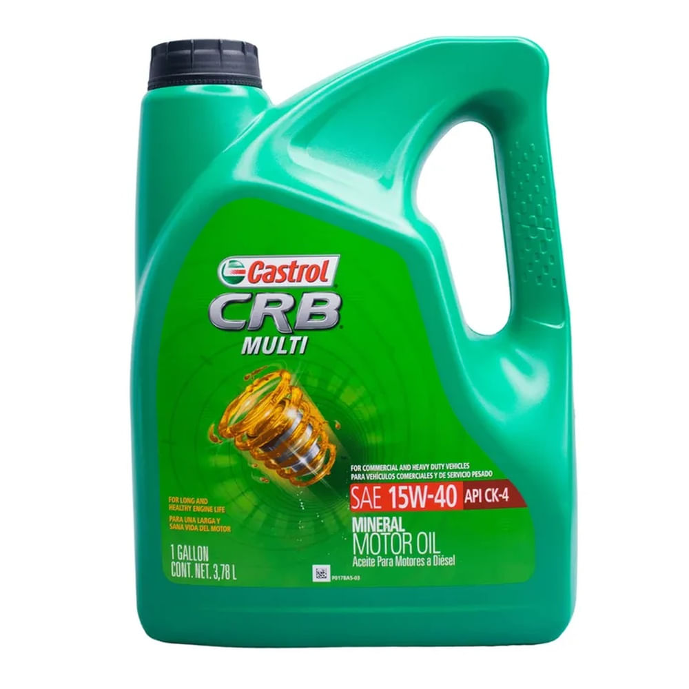 ACEITE CASTROL - CRB MULTI 15W-40 CK-4 - 1 GALON