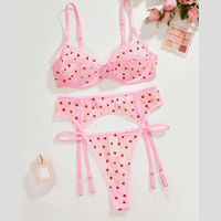 Set de Lencería rosado para mujer M - SORA