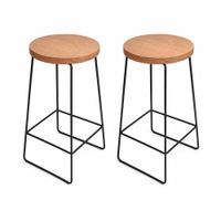 Banco de Metal Fijo Boho set x2 und