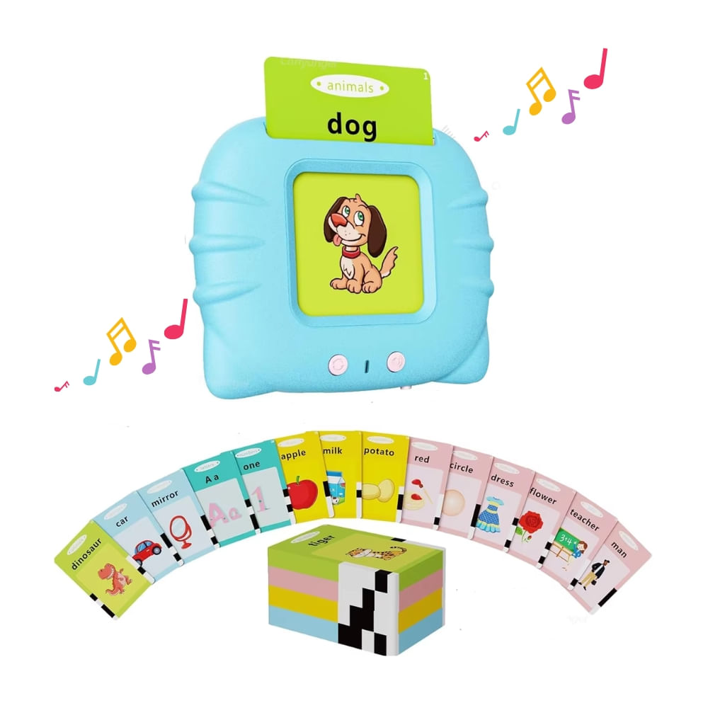 Juguete Didactico Lector De Tarjetas Educativas con Sonido