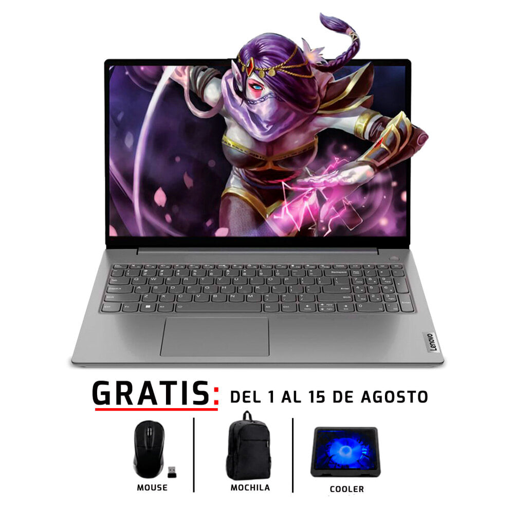 LAPTOP LENOVO RYZEN 5 7520U 16GB LPDDR5 500GB MI PC LISTA MIPCLISTA