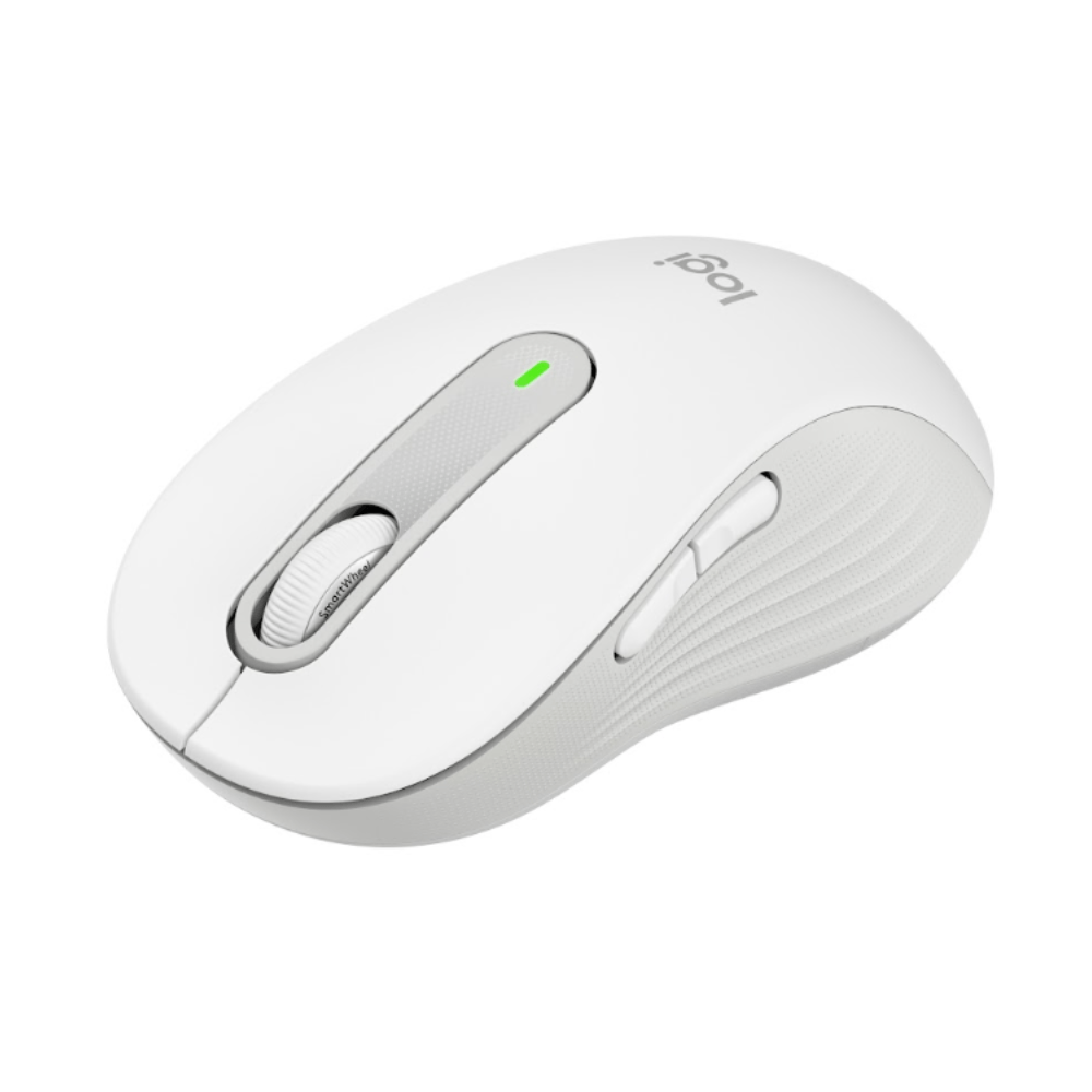 Mouse Logitech Signature M650 Large Blanco