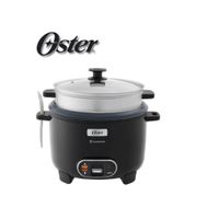 Olla Arrocera Oster Negro  DiamondForce 15 Tazas CKSTRC15DFBLK