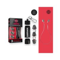 Tapones con Filtros Antiruido de 17dB 20dB y 26dB con  Cordón Sujetador EARPEACE MOTO