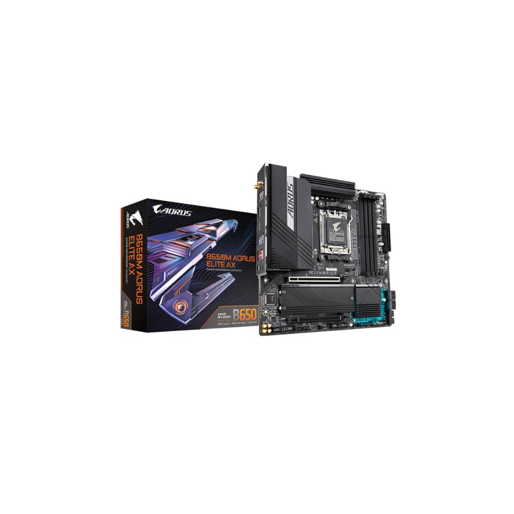 MOTHERBOARD GIGABYTE B650M AORUS ELITE AX AMD AM5 DDR5