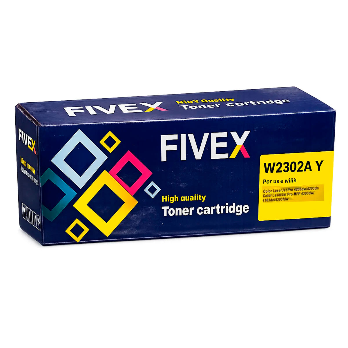 ? Toner Compatible Fivex 230A Yellow W2302A 1.8K Pág. 4203