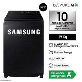 Samsung 19Kg AI Wash EcoBubble WA80F19S8B