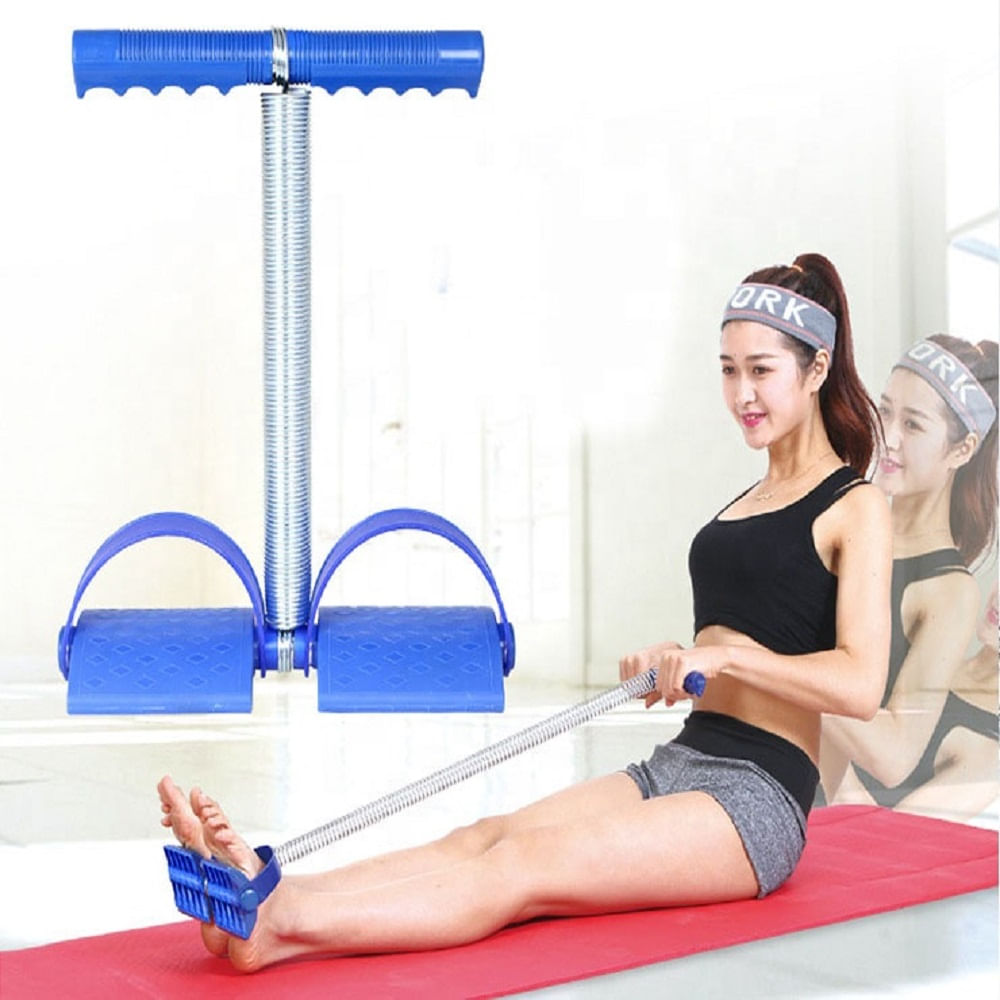 Ejercitador De Abdominal y Piernas Tummy Trimmer-azul